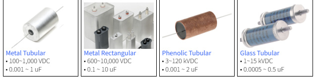 Arizona Capacitors工業(yè)應(yīng)用薄膜電容器 Arizona Capacitors工業(yè)應(yīng)用薄膜電容器