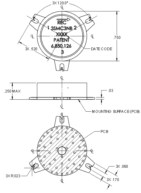 3SMC3NB表面貼裝高功率環(huán)行器 3SMC3NB表面貼裝高功率環(huán)行器