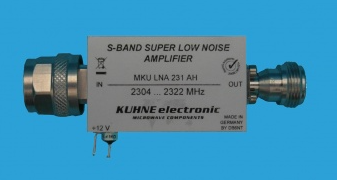 MKU LNA 231 AH衛(wèi)星通信超低噪聲前置放大器Kuhne electronic